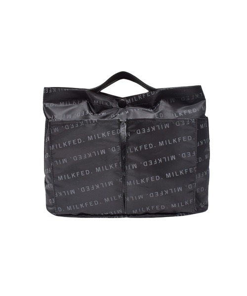 MILKFED.（ミルクフェド）の「MEDIUM BAG ORGANIZER（エコバッグ/サブバッグ・レディース・ブラック・ONE SIZE）」の10枚目の写真