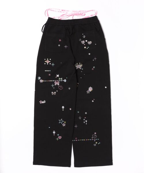 L.H.P(エルエイチピー)の「CFIERCE/フィアス/STICKER TROUSERS(スウェットパンツ・レディース・ホワイト/ブラック・S/M)」の8枚目の写真