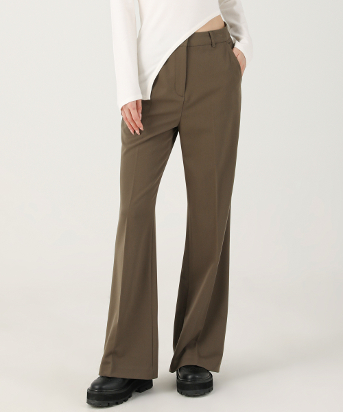 AVANDRESS(アバンドレス )の「Line Bootscut Slacks GREY(スラックス・レディース・グレー・SMALL/MEDIUM/LARGE)」の3枚目の写真