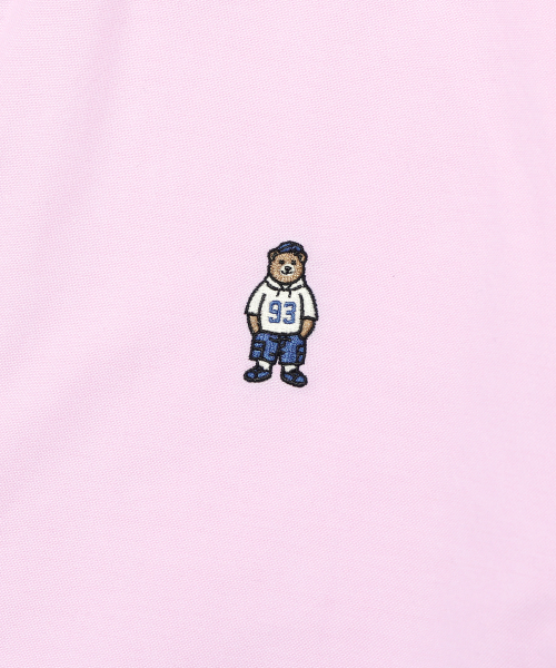 DISTN9NE(ディストナイン)の「Oxford Retro Bear Short Sleeve Shirt PINK (LP2YU351-022)(シャツ/ブラウス・メンズ・その他・100/90/95)」の3枚目の写真