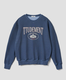 VINTAGE OVERFIT GRAPHIC SWEATSHIRT_NAVY