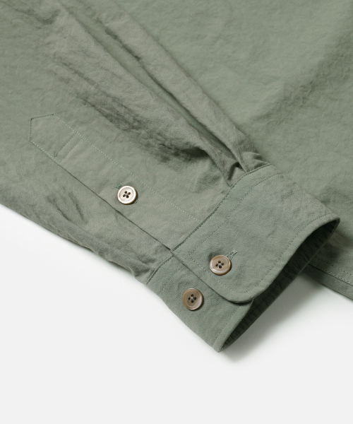 FRIZMWORKS(フリズムワークス)の「NYLON RAYON RELAXED SHIRT _ JADE GREEN(シャツ/ブラウス・メンズ・その他・SMALL/MEDIUM/LARGE)」の6枚目の写真