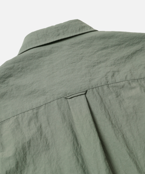FRIZMWORKS(フリズムワークス)の「NYLON RAYON RELAXED SHIRT _ JADE GREEN(シャツ/ブラウス・メンズ・その他・SMALL/MEDIUM/LARGE)」の7枚目の写真