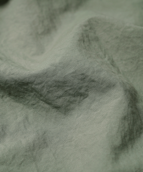 FRIZMWORKS(フリズムワークス)の「NYLON RAYON RELAXED SHIRT _ JADE GREEN(シャツ/ブラウス・メンズ・その他・SMALL/MEDIUM/LARGE)」の8枚目の写真