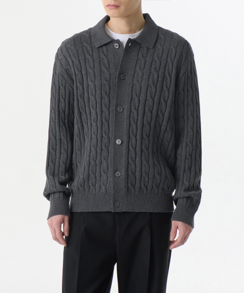Cotton Keeble Cardigan [серый]