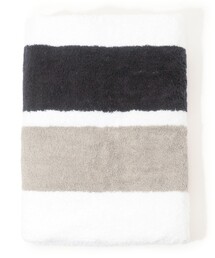 JAMES PERSE（ジェームスパース）の「ダブルストライプビーチタオル ATD0181（ブランケット）」