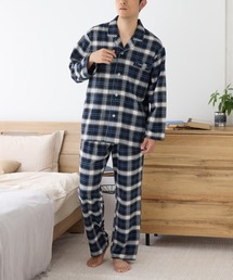 COMME CI COMME CA（コムシコムサ）の「COMME CI COMME CA/コムシコムサ ルームウェア 長袖長パンツ 綿100% 先染めネル起毛（ルームウェア/パジャマ）」