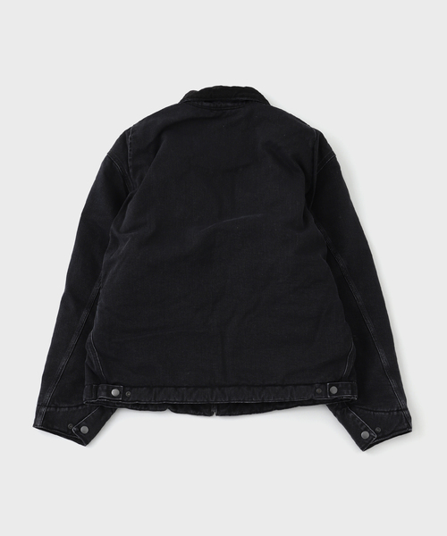 Carhartt WIP（カーハートダブリューアイピー）の「CARHARTT WIP / カーハート ダブリューアイピーOG DETROIT JACKET stone washed（ブルゾン・メンズ・ダークブルー/ブラック・MEDIUM/LARGE）」の3枚目の写真