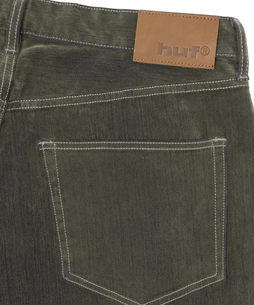 HUF（ハフ）の「HUF eightynine FLOCKED PANT（その他パンツ・メンズ・オリーブ/ブラック・28/30/32/34/36）」の16枚目の写真