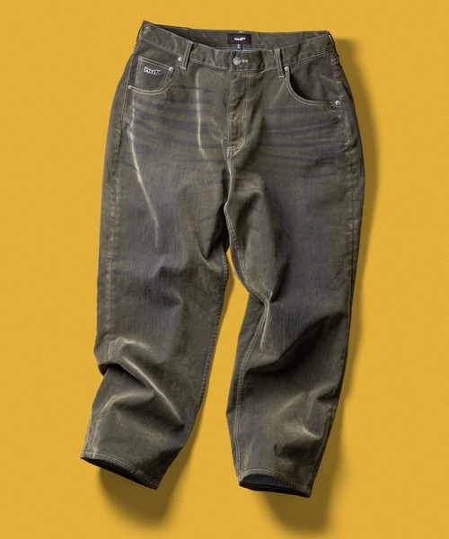 HUF（ハフ）の「HUF eightynine FLOCKED PANT（その他パンツ・メンズ・オリーブ/ブラック・28/30/32/34/36）」の22枚目の写真