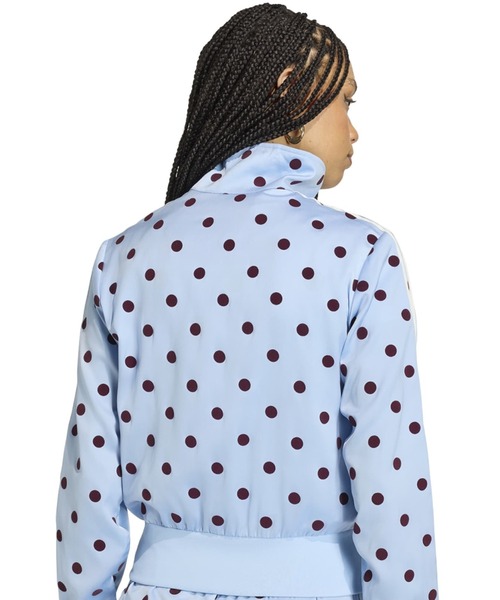 adidas SATIN POLKA DOTS Track Top / アディダス サテン水玉 トラック