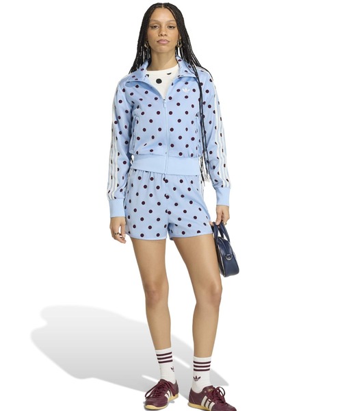 adidas SATIN POLKA DOTS Track Top / アディダス サテン水玉 トラック