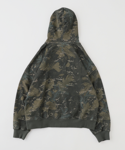Carhartt WIP(カーハートダブリューアイピー)の「CARHARTT WIP / カーハート ダブリューアイピー HOODED BENTON SWEAT JACKET(パーカー・メンズ・ブラック/カーキ・MEDIUM/LARGE/X-LARGE)」の3枚目の写真