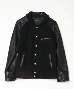 ラムレザー クルーネックジャケット（ノーカラージャケット）｜DES