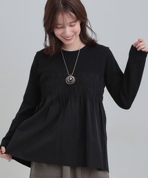 DRESKIP | 【S-LL】ビスチェ風ドッキングトップス(チュニック)