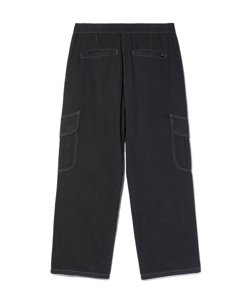 CRITIC（クリティック）の「BEBE x HALF DOUBLE KNEE POCKET COTTON PANTS BLACK（その他パンツ・レディース・その他・LARGE/X-LARGE）」の2枚目の写真