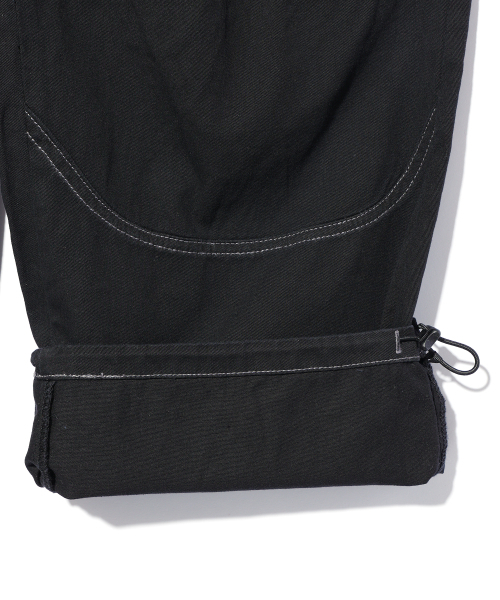 CRITIC（クリティック）の「BEBE x HALF DOUBLE KNEE POCKET COTTON PANTS BLACK（その他パンツ・レディース・その他・LARGE/X-LARGE）」の6枚目の写真