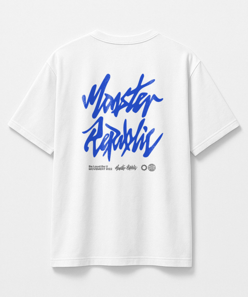 MONSTER REPUBLIC（モンスターリパブリック）の「アセンティックロゴブルーTシャツホワイト_8122（Tシャツ/カットソー・レディース・その他・SMALL/MEDIUM/LARGE/X-LARGE）」の8枚目の写真
