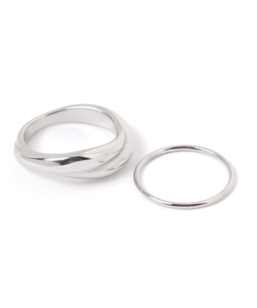 GLOBAL WORK(グローバルワーク)の「ステンレス2点セットリング/612362(リング・レディース・シルバー系その他/ゴールド系その他6/シルバー系その他3/ゴールド系その他4/ゴールド系その他5/シルバー系その他2・FREE)」の12枚目の写真