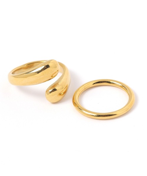 GLOBAL WORK(グローバルワーク)の「ステンレス2点セットリング/612362(リング・レディース・シルバー系その他/ゴールド系その他6/シルバー系その他3/ゴールド系その他4/ゴールド系その他5/シルバー系その他2・FREE)」の8枚目の写真