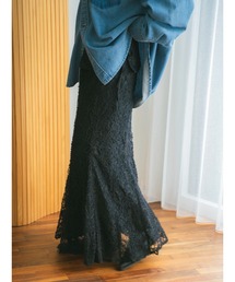 Ungrid | 起毛レースマーメイドスカート(スカート)