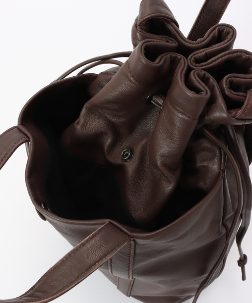 FRAMeWORK(フレームワーク)の「CCU 2WAY BAG(ショルダーバッグ・レディース・ブラック/ブラウン・FREE)」の11枚目の写真