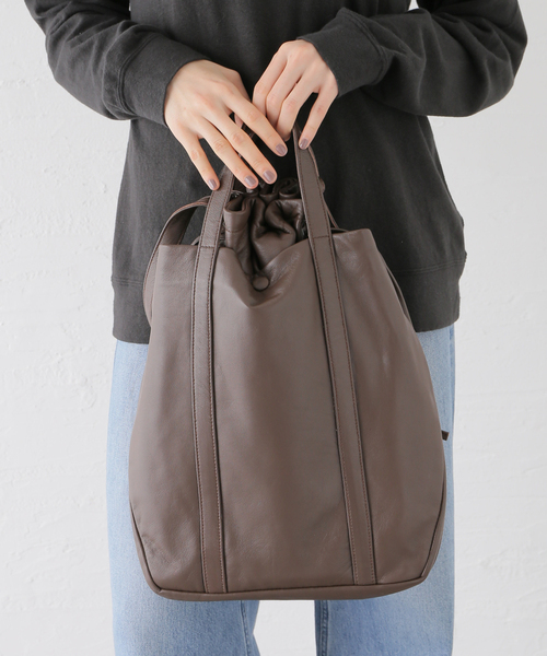 FRAMeWORK(フレームワーク)の「CCU 2WAY BAG(ショルダーバッグ・レディース・ブラック/ブラウン・FREE)」の19枚目の写真