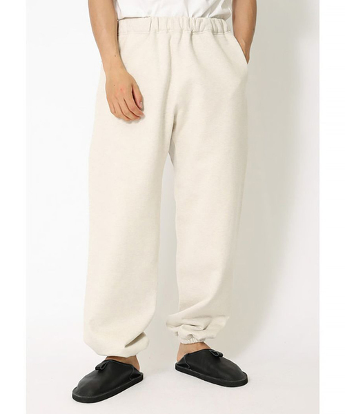 Snow Peak(スノーピーク)の「SNOWPEAK / スノーピーク Recycled Cotton Pants(スウェットパンツ・メンズ・ブラック/アイボリー・MEDIUM/LARGE)」の4枚目の写真