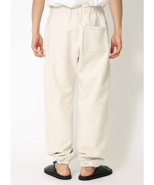 Snow Peak(スノーピーク)の「SNOWPEAK / スノーピーク Recycled Cotton Pants(スウェットパンツ・メンズ・ブラック/アイボリー・MEDIUM/LARGE)」の8枚目の写真