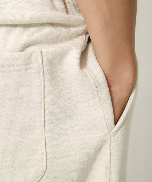 Snow Peak(スノーピーク)の「SNOWPEAK / スノーピーク Recycled Cotton Pants(スウェットパンツ・メンズ・ブラック/アイボリー・MEDIUM/LARGE)」の10枚目の写真