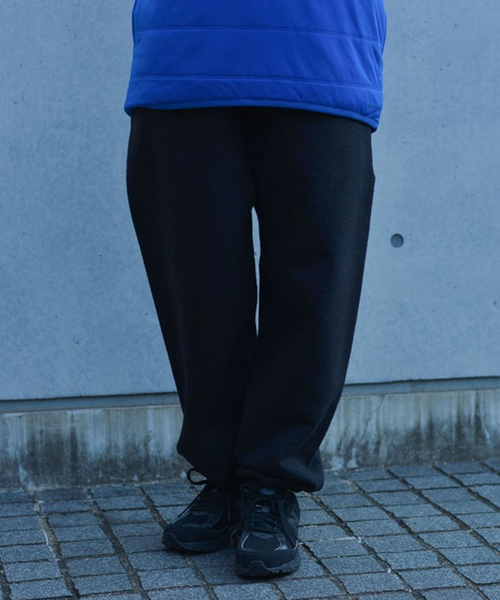 Snow Peak(スノーピーク)の「SNOWPEAK / スノーピーク Recycled Cotton Pants(スウェットパンツ・メンズ・ブラック/アイボリー・MEDIUM/LARGE)」の11枚目の写真