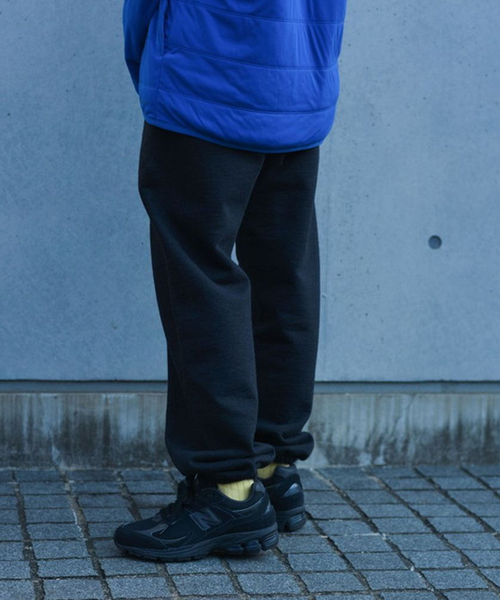 Snow Peak(スノーピーク)の「SNOWPEAK / スノーピーク Recycled Cotton Pants(スウェットパンツ・メンズ・ブラック/アイボリー・MEDIUM/LARGE)」の14枚目の写真