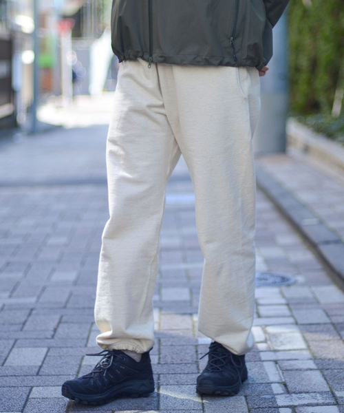 Snow Peak(スノーピーク)の「SNOWPEAK / スノーピーク Recycled Cotton Pants(スウェットパンツ・メンズ・ブラック/アイボリー・MEDIUM/LARGE)」の15枚目の写真