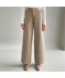 Classic wide cotton pants