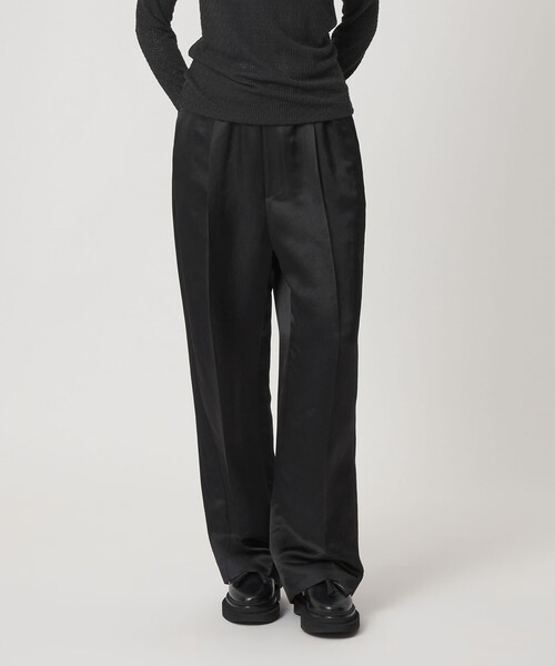 ASTRAET＞アセテート サテン ソクショウワイドパンツ（その他パンツ