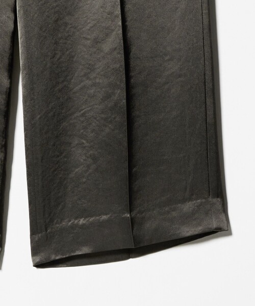 ASTRAET(アストラット)の「<ASTRAET>アセテート サテン ソクショウワイドパンツ(その他パンツ・レディース・ブラック/ダークブラウン・00/0/1)」の18枚目の写真