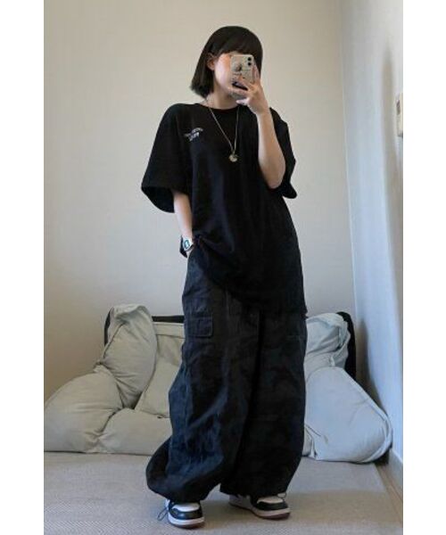 ARTISTWEAR（アーティストウェア）の「[ATW x RUYSI] ヘテ 半袖Tシャツ_BK（Tシャツ/カットソー・レディース・ブラック・XX-LARGE/LARGE/MEDIUM/X-LARGE/XXXX-LARGE）」の14枚目の写真