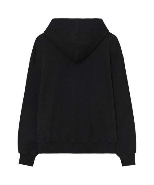ITZAVIBE（イッザバイブ）の「RIBBON LOGO HOODIE - BLACK（パーカー・レディース・その他・LARGE/MEDIUM/SMALL）」の3枚目の写真