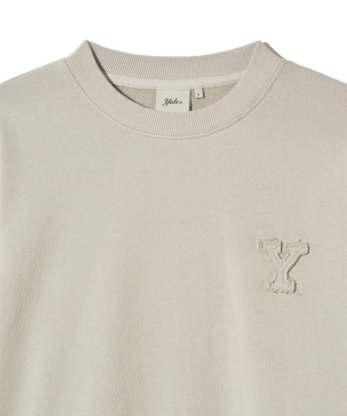YALE(イェール)の「Yロゴアプリケスウェットシャツベージュ(スウェット・レディース・その他・SMALL/MEDIUM/LARGE/X-LARGE)」の3枚目の写真