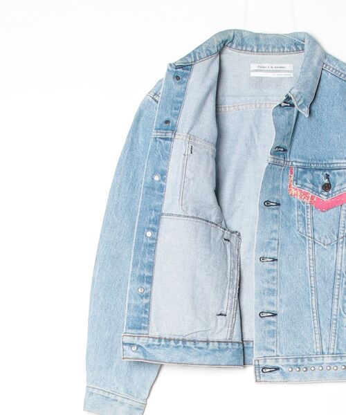 Children of the discordance / NY: RE-PATCH WORK DENIM JACKET / COTDNYJK-013
