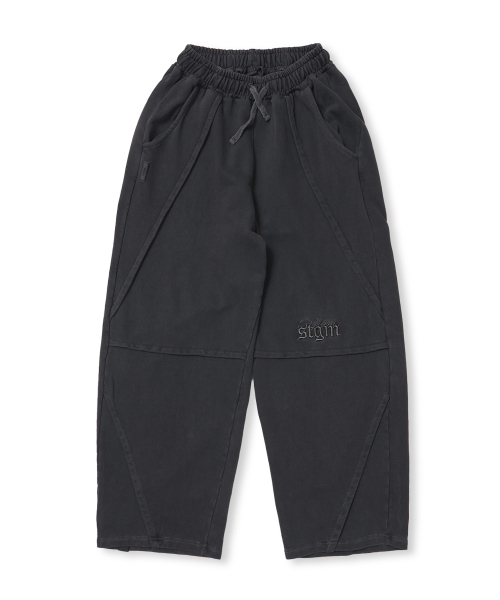 STIGMA(スティグマ)の「PIGMENT ML WIDE BALLON PANTS CHACOAL(スウェットパンツ・メンズ・その他・LARGE/X-LARGE/MEDIUM)」の1枚目の写真