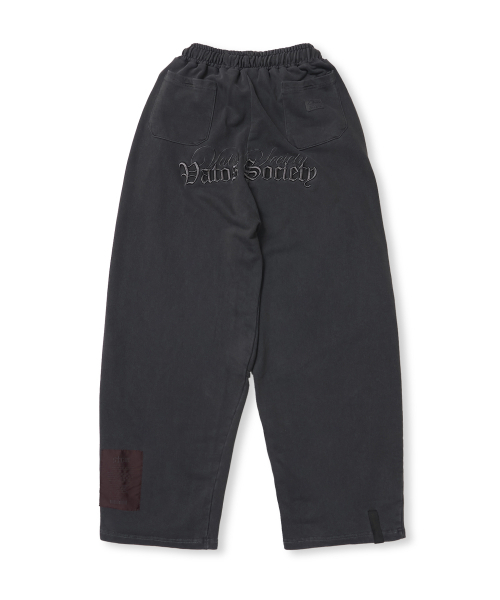 STIGMA(スティグマ)の「PIGMENT ML WIDE BALLON PANTS CHACOAL(スウェットパンツ・メンズ・その他・LARGE/X-LARGE/MEDIUM)」の2枚目の写真