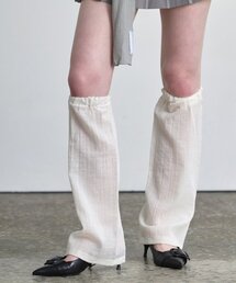 UNDERCONTROL STUDIO（アンダーコントロールスタジオ）の「LEG WARMER / LAYER STRIPE / P IVORY（レッグウォーマー）」