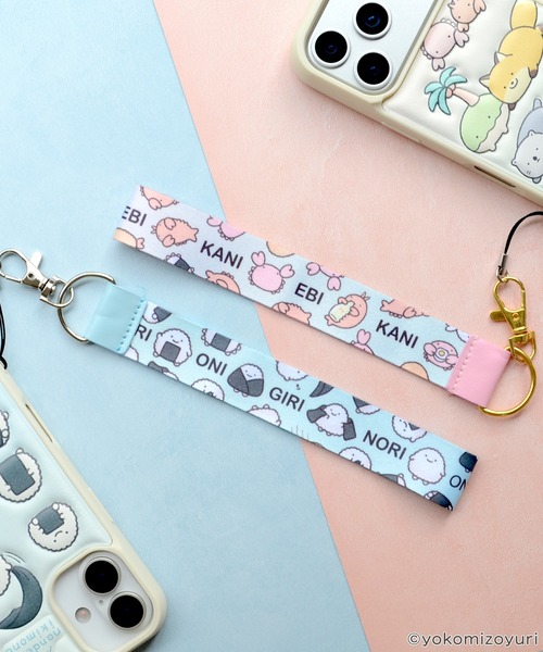 M-factory（エムファクトリー）の「ハンド ストラップ キャラクター なんでもいきもの「ハンドストラップ」 なんもの スマホストラップ（スマホグッズ・レディース・ピンク系その他/ブルー系その他・ONE SIZE）」の5枚目の写真