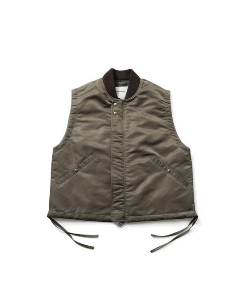 HORLISUN(ホーリーサン)の「Cooper Nylon Vest Olive Night(ベスト・レディース・その他・LARGE/MEDIUM/SMALL)」の1枚目の写真