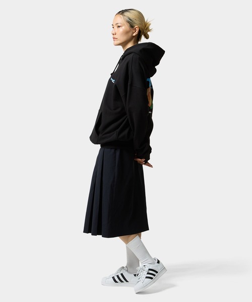 HUF(ハフ)の「PEACHY HOODIE(パーカー・メンズ・ピンク系その他/ブラック/アッシュ・S/XXL/XL/L/M)」の22枚目の写真