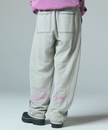 X-girl | PIGMENT DYED SCRIPT LOGO SWEATPANTS(スウェットパンツ)