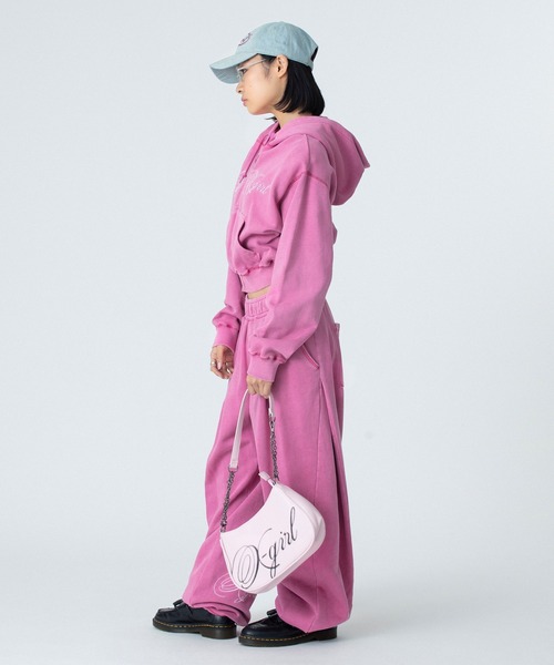 X-GIRL スポーツウェア上下セット/ピンク X-girl SPORTS（エックス