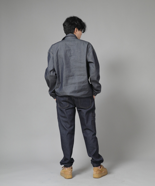 SAINTCREW(セントクルー)の「ストレートツーレイヤーカーゴジョガーパンツ ST2-309CJ デニムインディゴ(デニムパンツ・メンズ・その他・MEDIUM/LARGE/X-LARGE)」の12枚目の写真