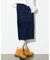 PHILIPPAKER（フィリップペイカー）の「Blue Base Bermuda Wide Denim Shorts Real Blue（その他パンツ）」